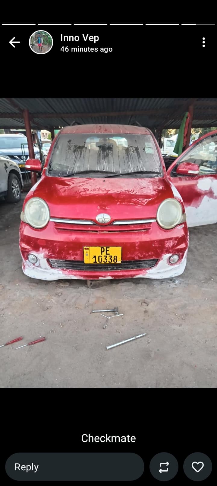 Panel beating