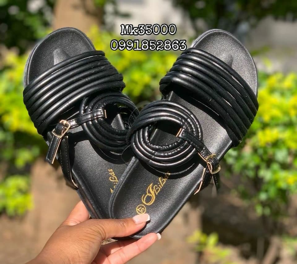 Strap-Lined Sandles
