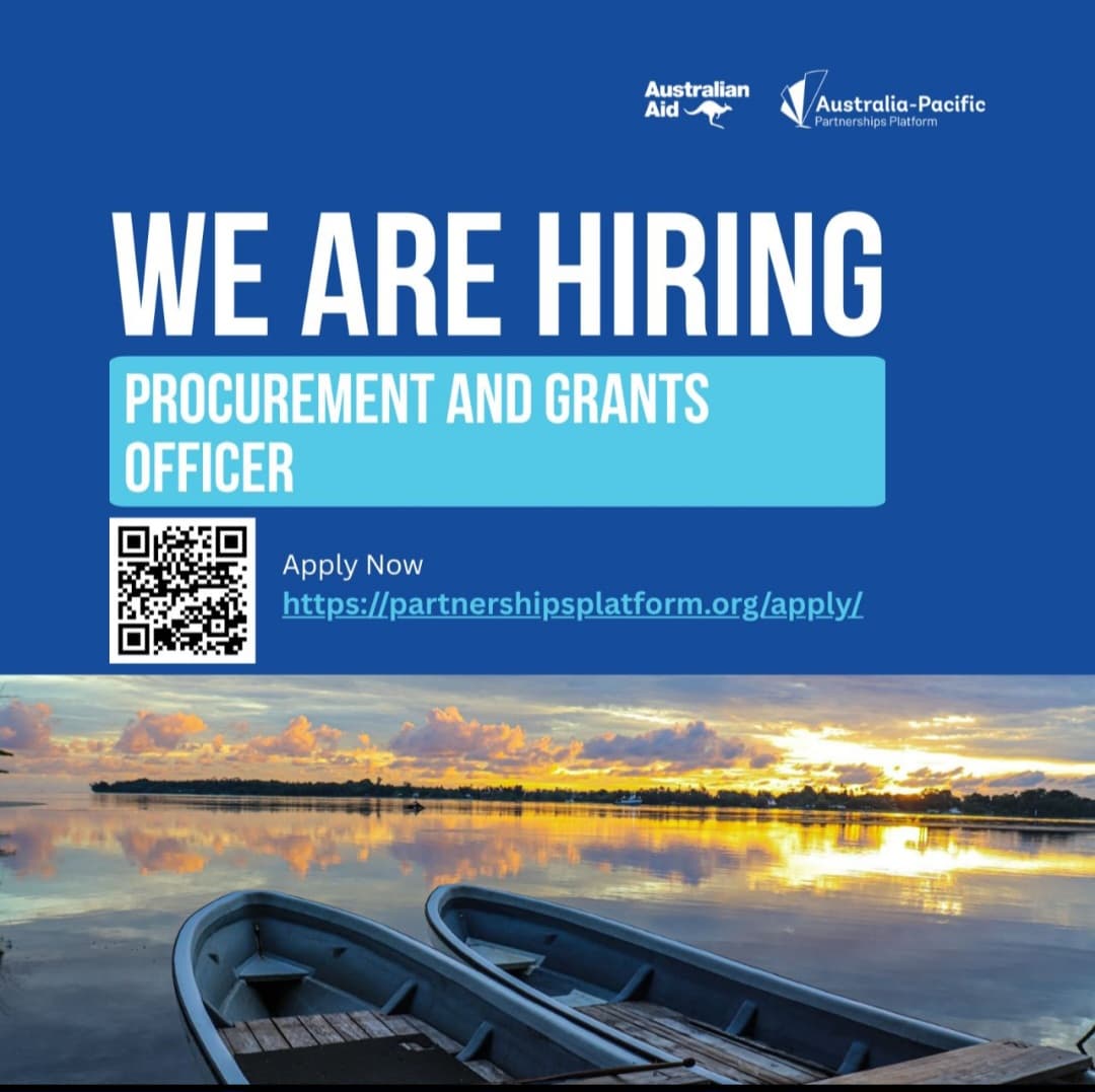 We are hiring Procurement and Grants Officer