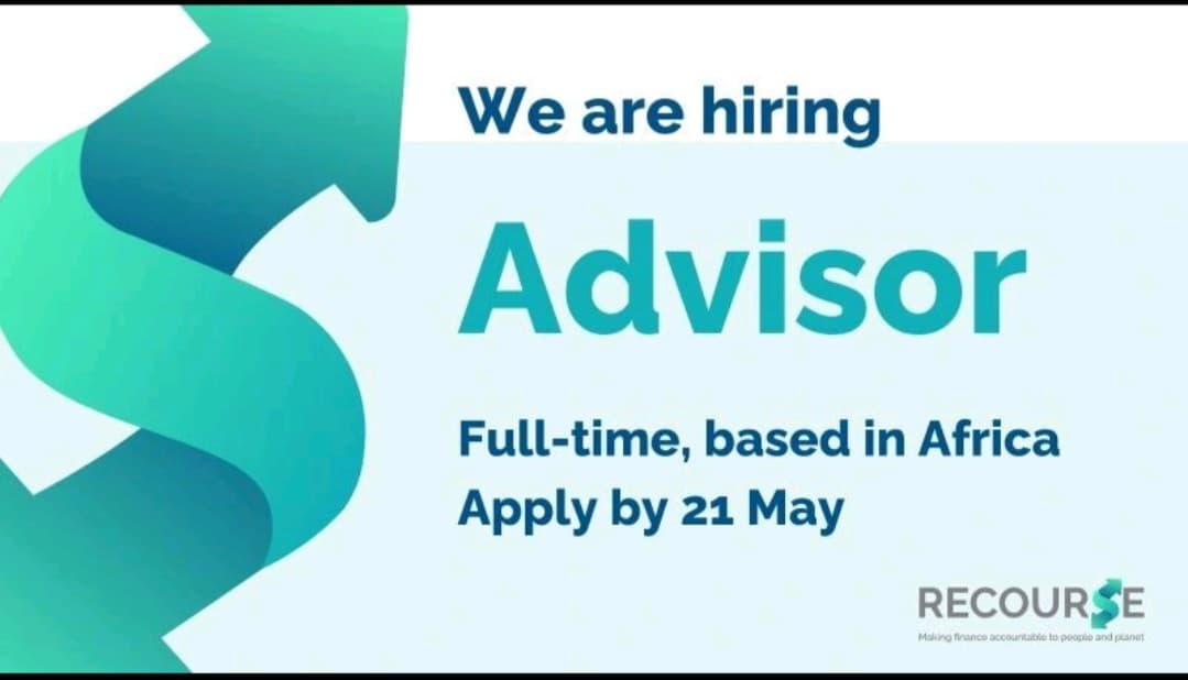 Recourse is hiring: Advisor Supporting Just Energy Transitions in Africa (Remote)