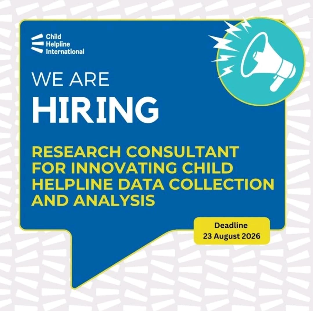 Work From Anywhere: Child Helpline International Opens €400/Day Remote Research Consultant Opportunity