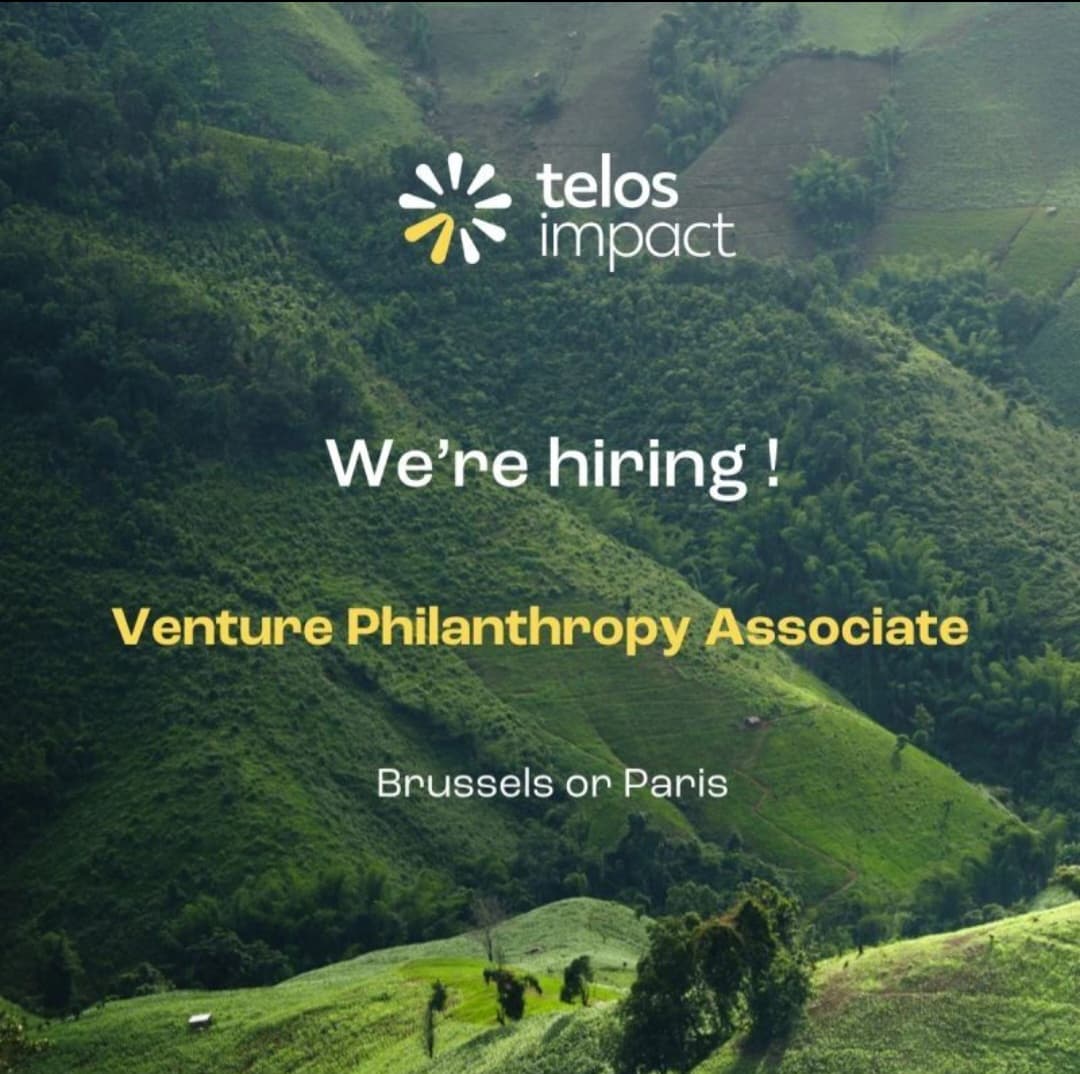 Telos Impact is seeking a dedicated Venture Philanthropy Associate to join its dynamic team