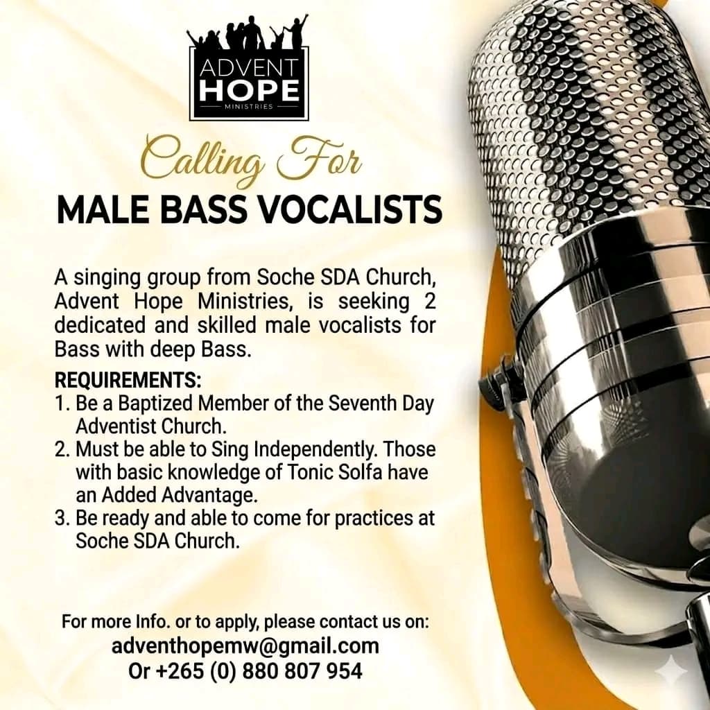 Male Bass Vocalist
