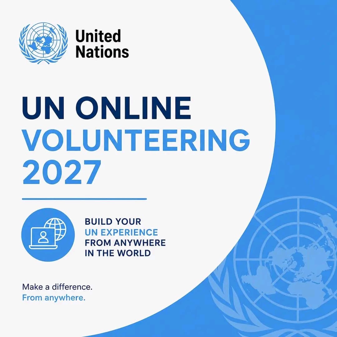 UN Online Volunteering 2027 — Build Your UN Experience From Anywhere