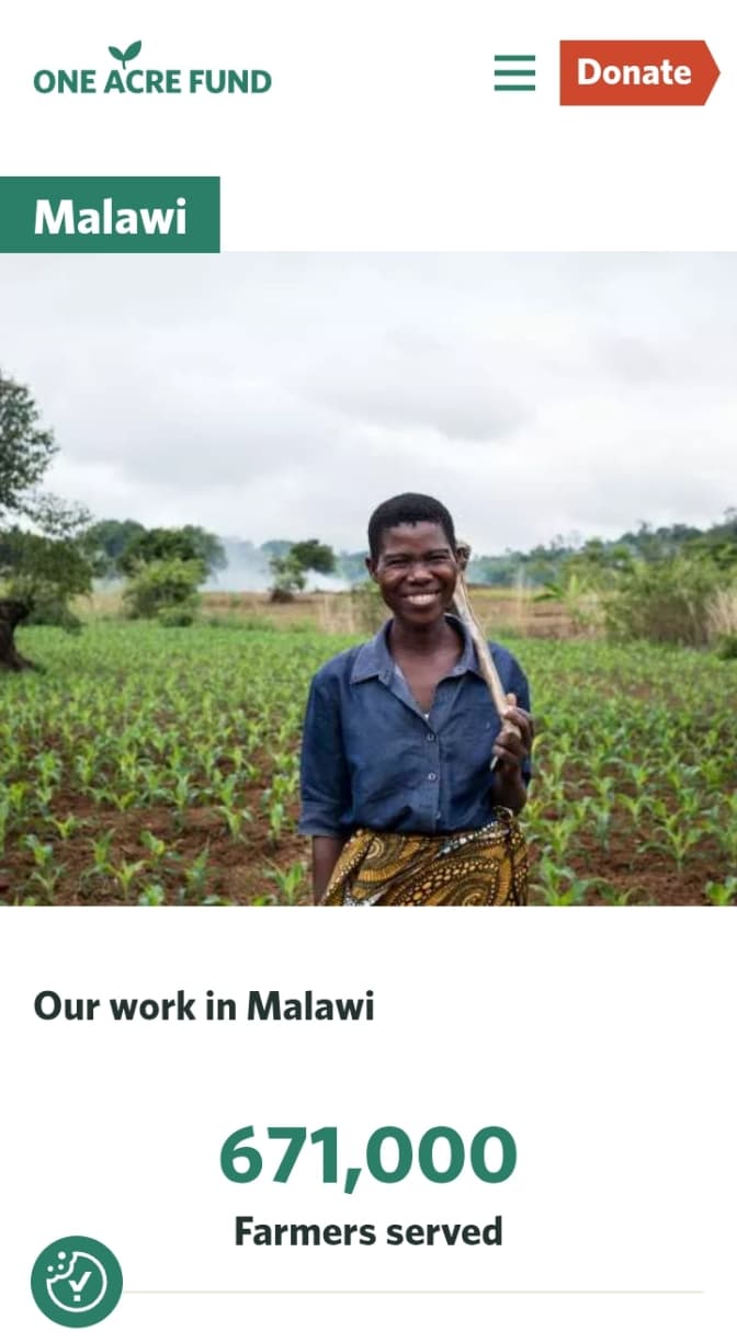 Warehouse Senior Supervisor (JL4) – One Acre Fund, Zomba, Malawi