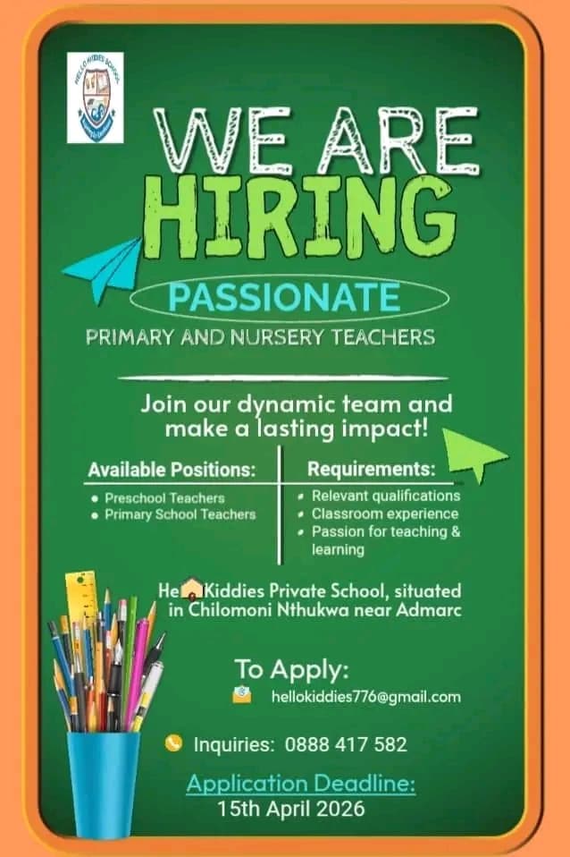 PRIMARY AND NURSERY TEACHERS